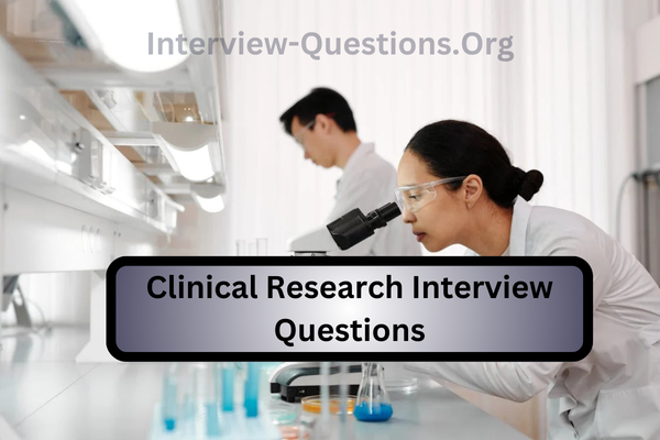 Clinical Research Interview Questions Image