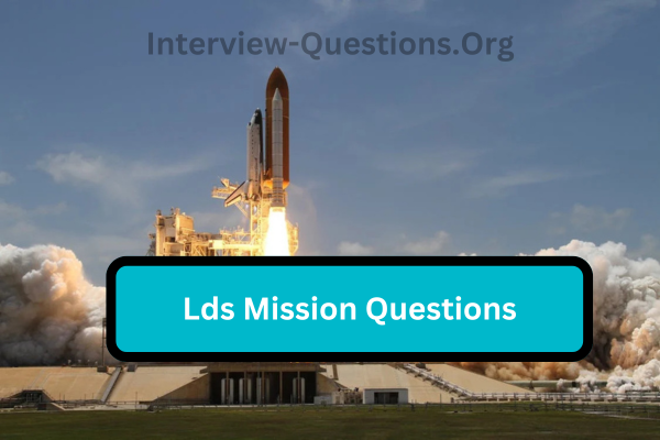 Lds Mission Questions Image