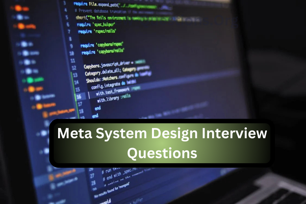 Meta System Design Interview Questions Image