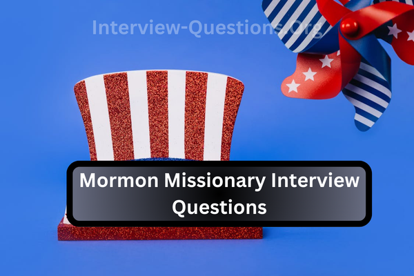 Mormon Missionary Interview Questions image